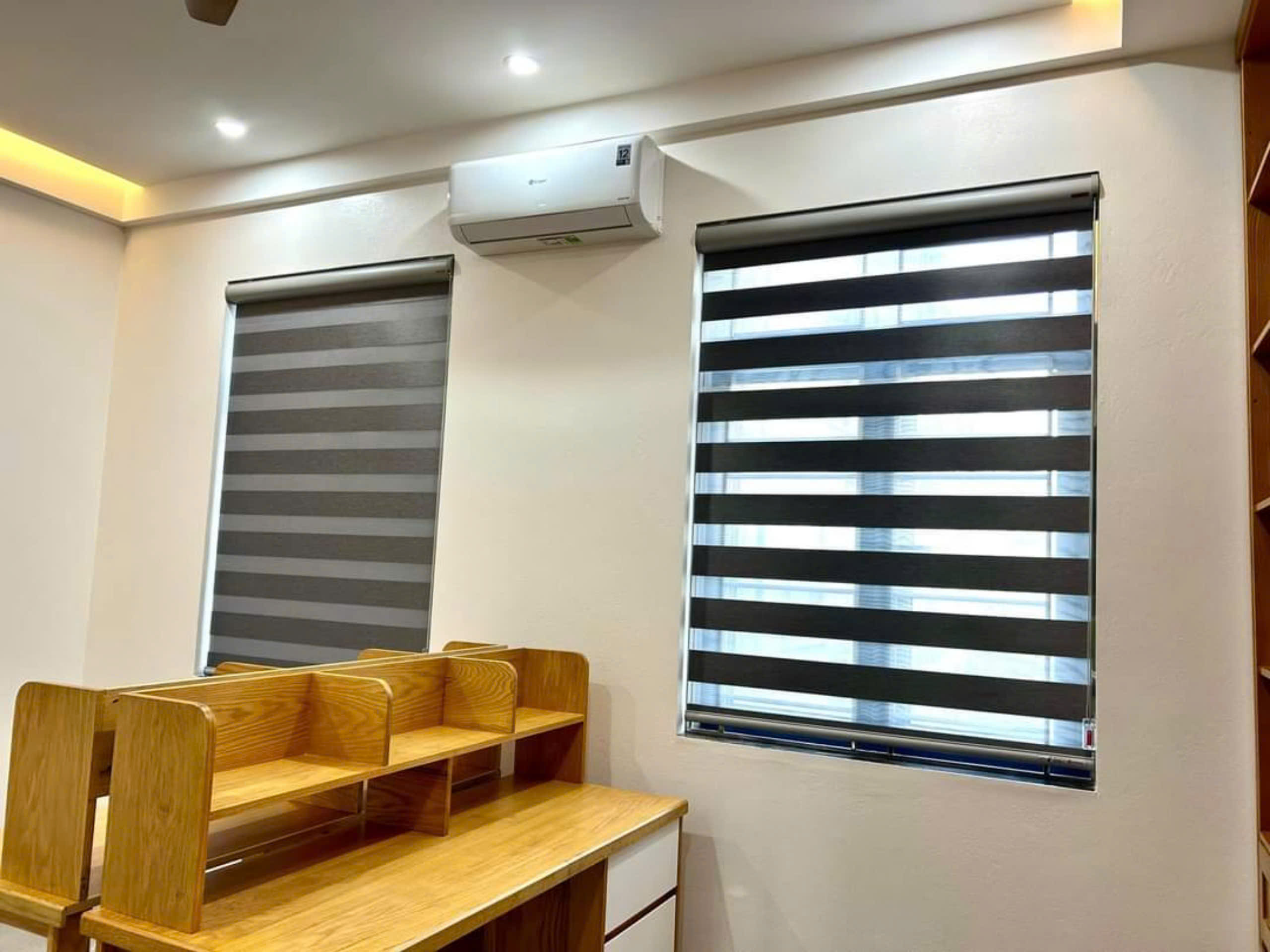 Lắp đặt rèm cho văn phòng cho công ty A+ ở Tố Hữu