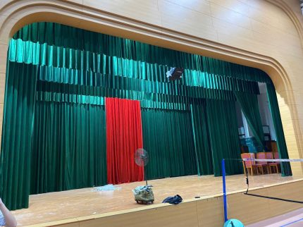 Phông rèm sân khấu cho phòng họp cơ quan