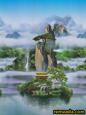 rèm cuốn tranh 13