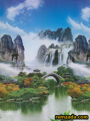 Rèm cuốn tranh 14