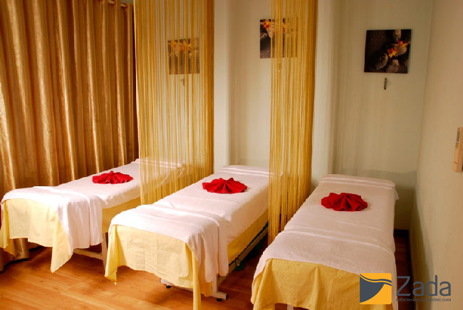 Rèm sợi dùng trong spa