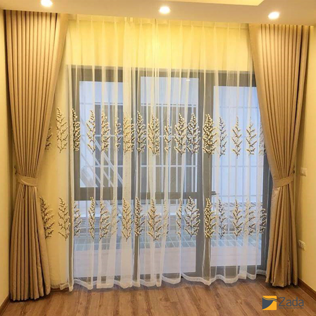 Rèm vải phòng khách