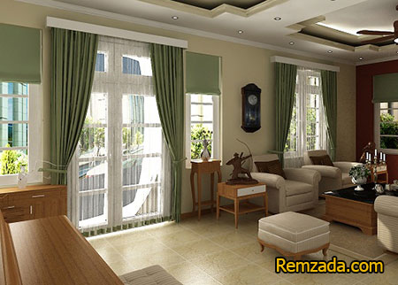 Tư vấn thiết kế rèm cho biệt thự
