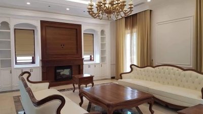 rèm 2 lớp phòng khách