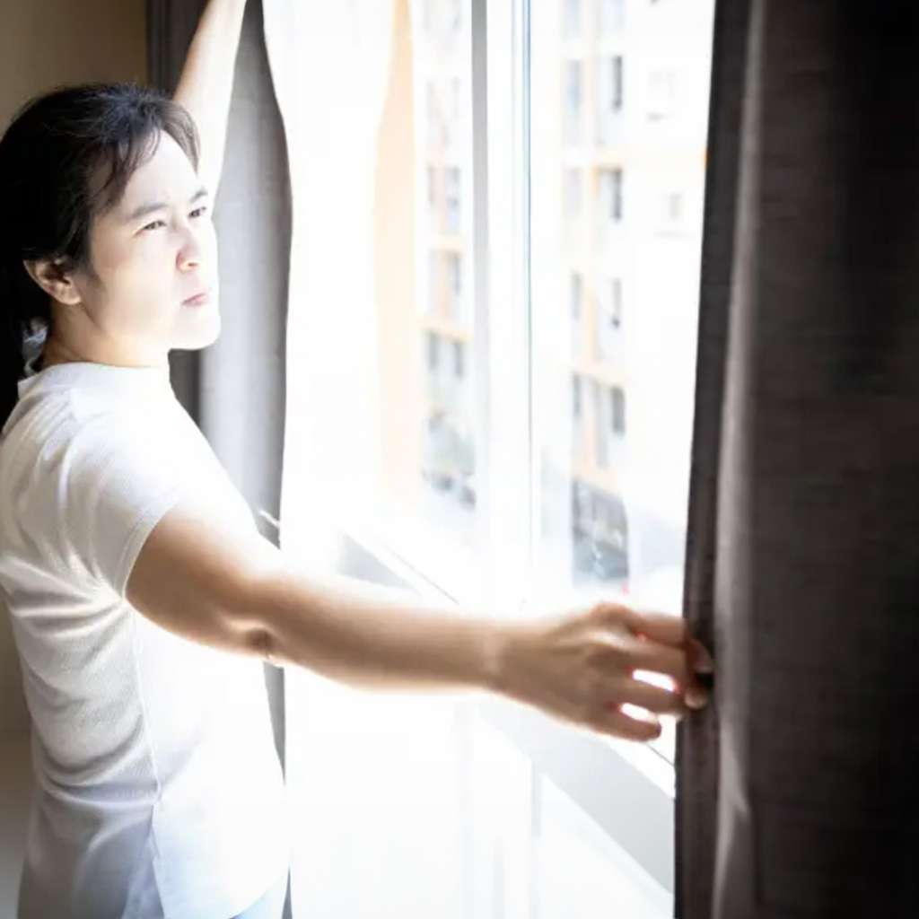 Rèm vải 2 lớp với khả năng cách nhiệt tốt