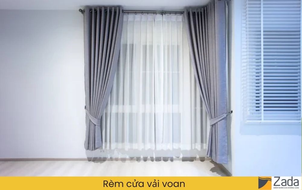Rèm cửa vải voan
