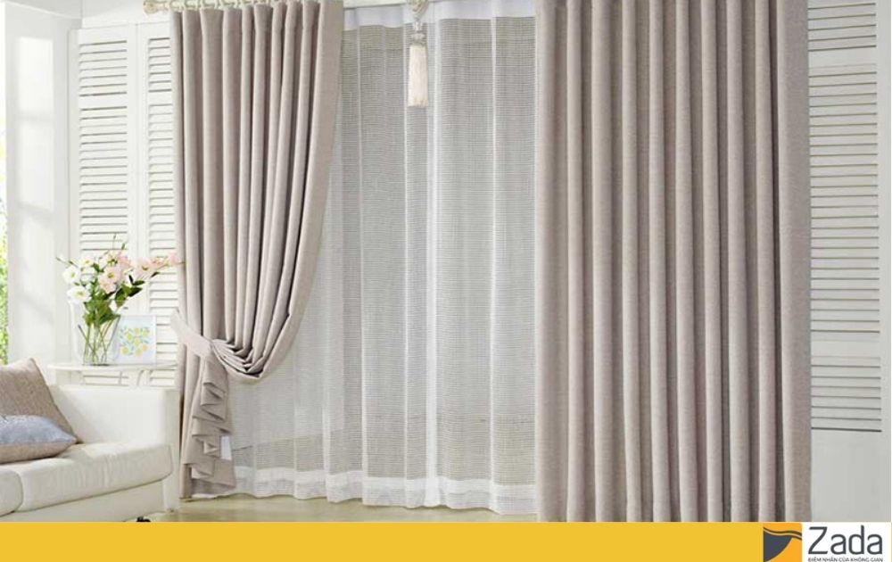 Cách Phối Màu Rèm Voan Cho Từng Không Gian