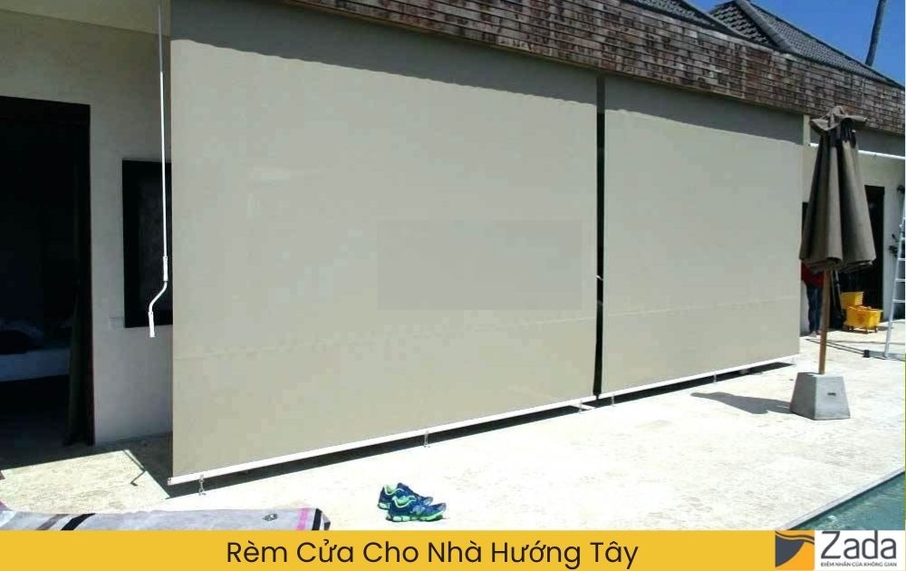 Rèm Cửa Cho Nhà Hướng Tây