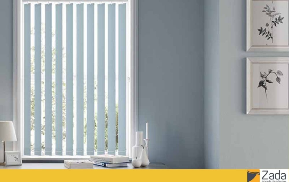 Rèm Lá Dọc Cửa Kính