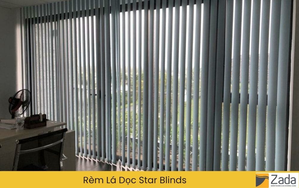 Rèm Lá Dọc Star Blinds
