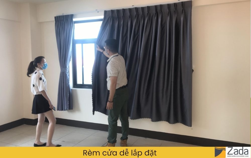 Rèm cửa dễ lắp đặt