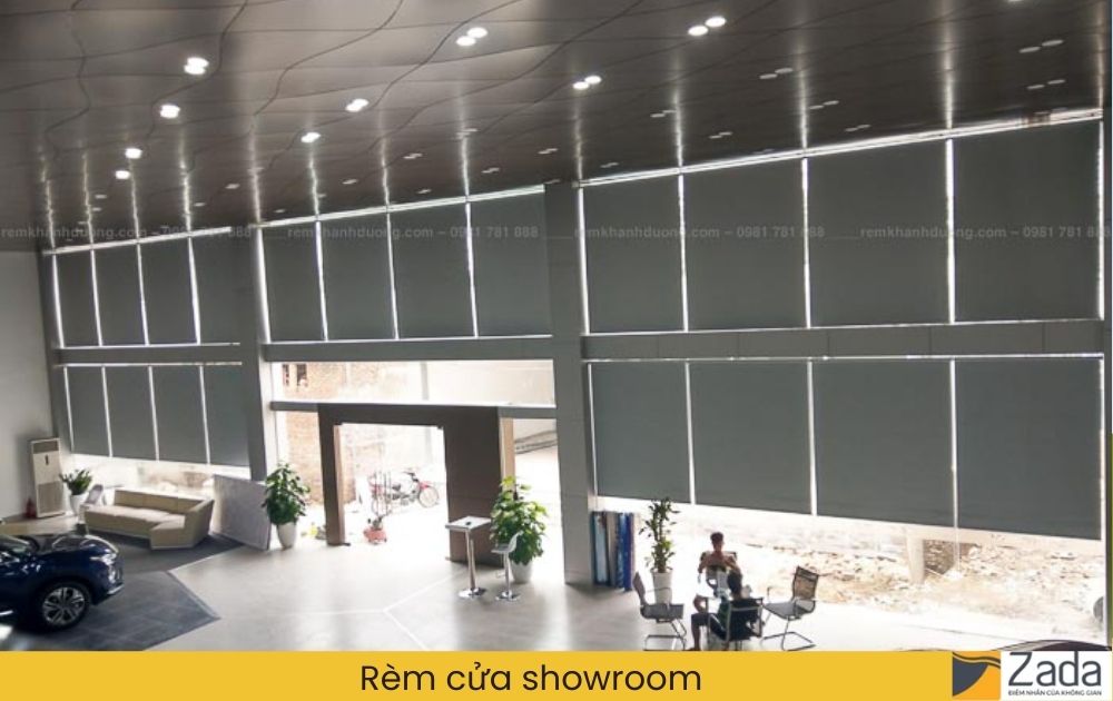Rèm cửa showroom