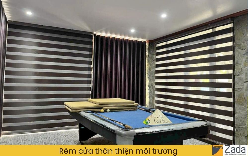 Rèm cửa thân thiện môi trường