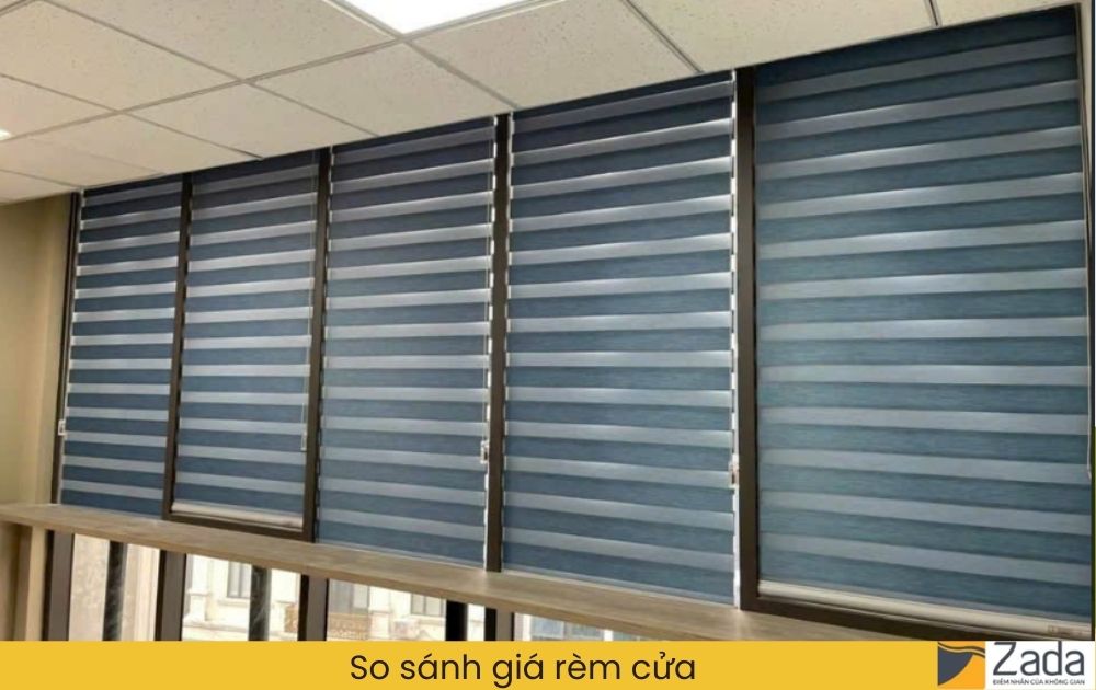 So sánh giá rèm cửa
