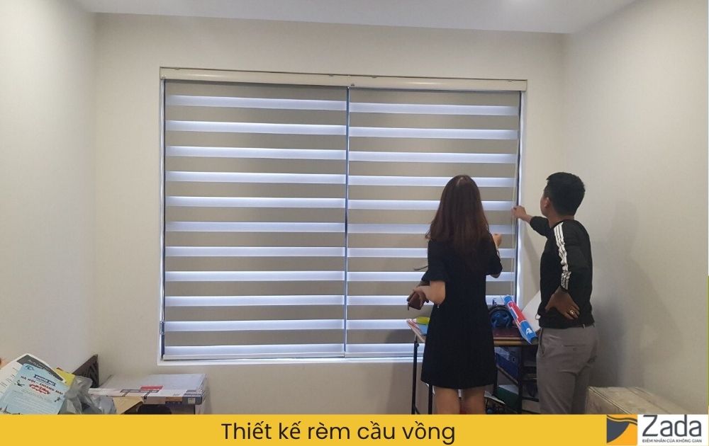 Thiết kế rèm cầu vồng