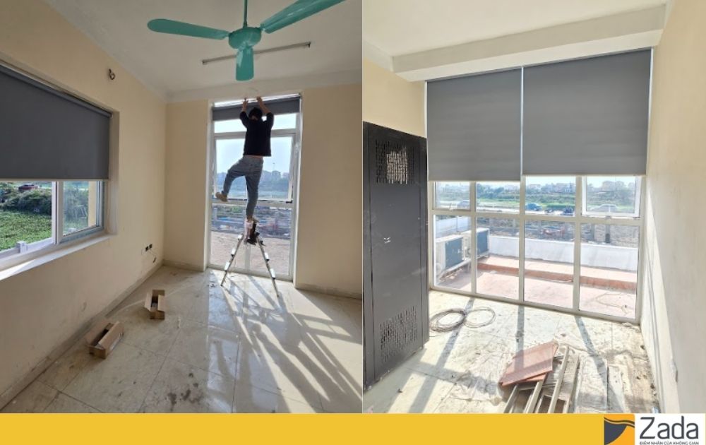 Lắp đặt rèm cuốn