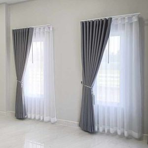 Rèm vải cửa sổ 2 lớp